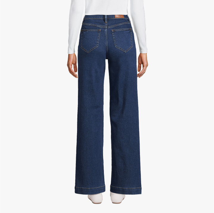 High Rise Wide Leg Jeans
