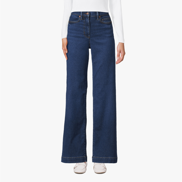 High Rise Wide Leg Jeans