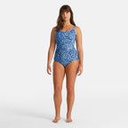 Women's Tugless Low Leg One Piece Swimsuit - Long Torso