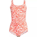 Women's Tugless Low Leg One Piece Swimsuit - Long Torso