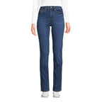 Women's Recover High Rise Straight Leg Blue Jeans