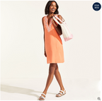 Medium Natural 5 Pocket Open Top Canvas Tote Bag