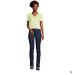 Women's Relaxed Supima Cotton Short Sleeve V-Neck T-Shirt