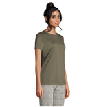 Women's Relaxed Supima Cotton Short Sleeve Crewneck T-Shirt