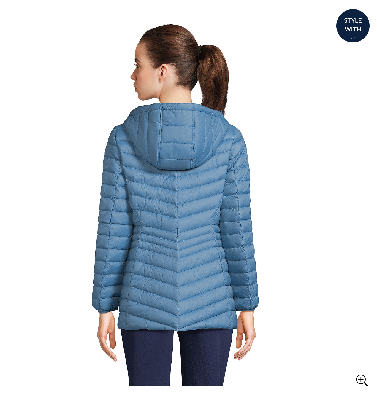 Women's Wanderweight Ultralight Packable Hooded Long Down Jacket