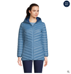 Women's Wanderweight Ultralight Packable Hooded Long Down Jacket