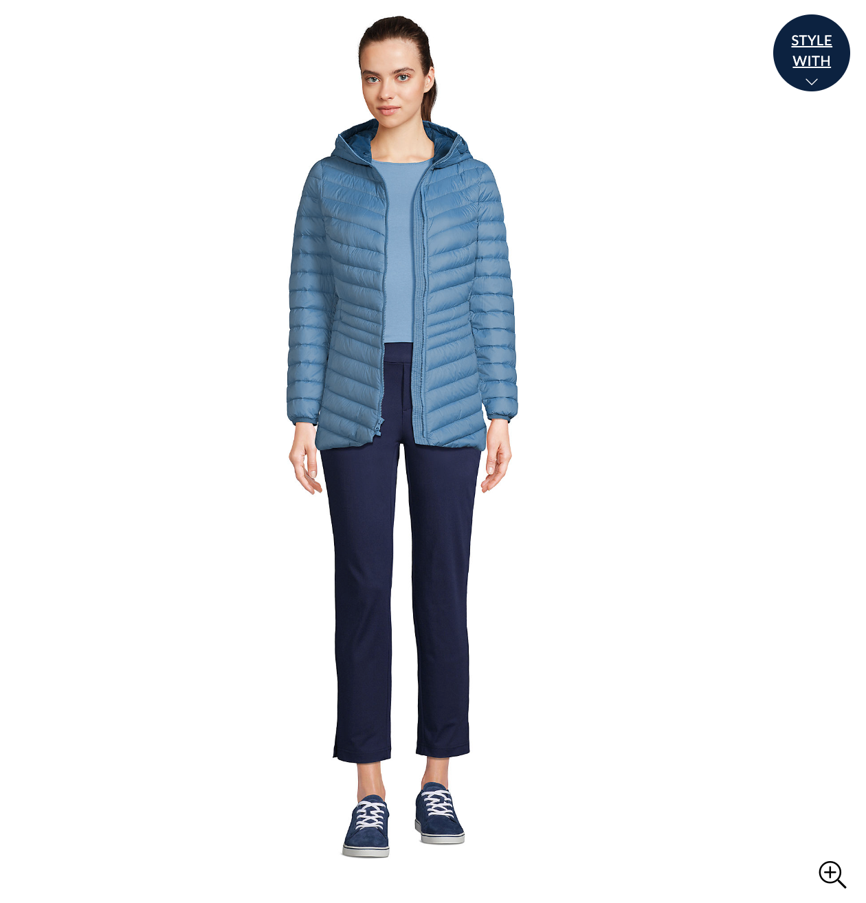 Women's Wanderweight Ultralight Packable Hooded Long Down Jacket