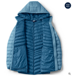 Women's Wanderweight Ultralight Packable Hooded Long Down Jacket