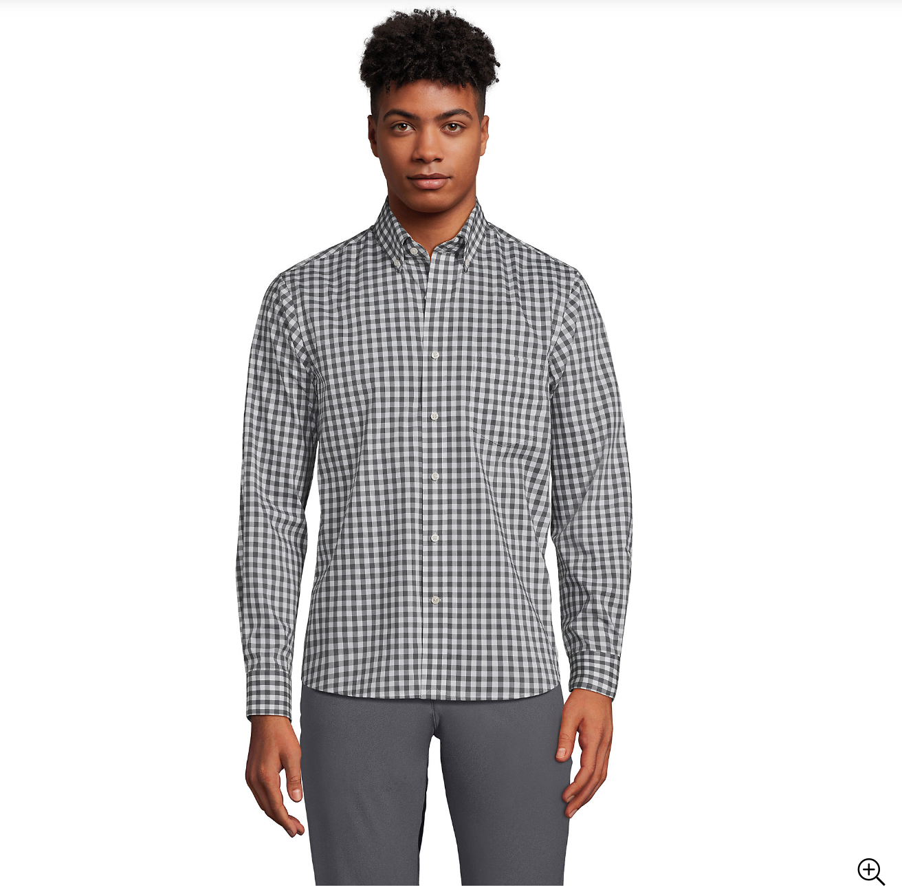 Men's Traditional Fit Comfort-First Shirt with CoolMax