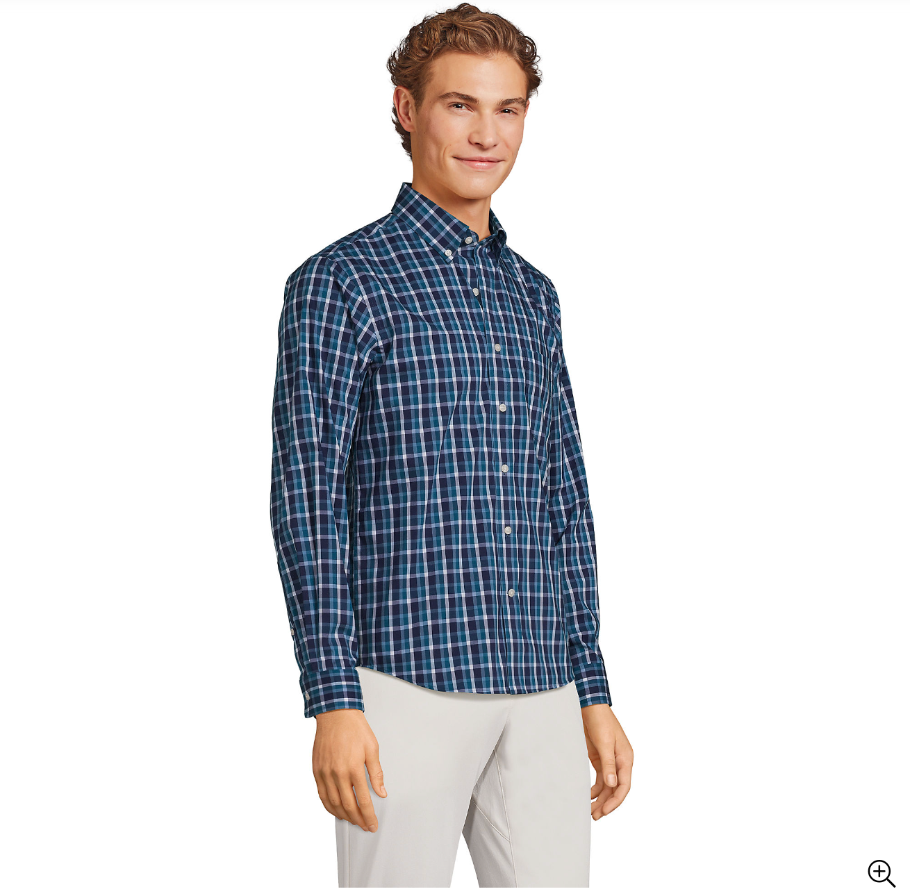 Men's Traditional Fit Comfort-First Shirt with CoolMax