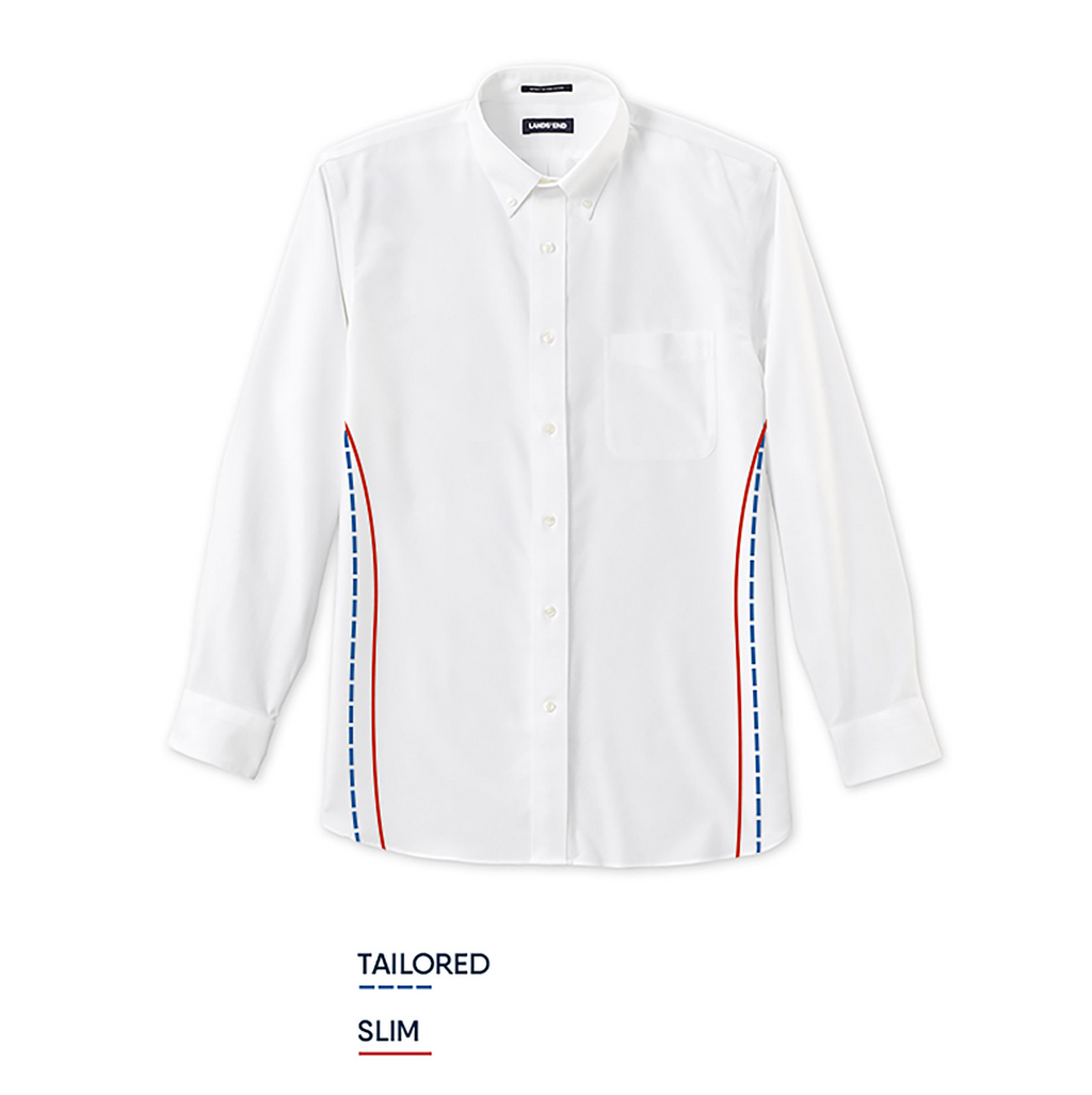 Men's Traditional Fit Comfort-First Shirt with CoolMax