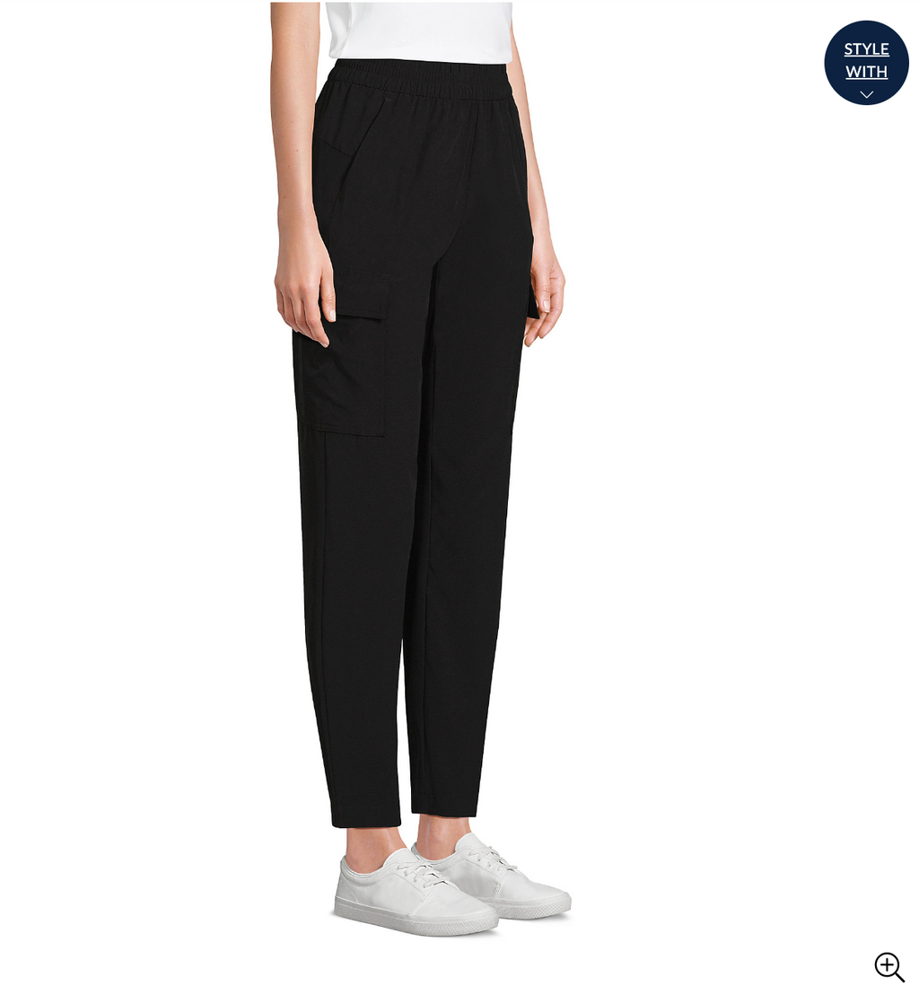 Women's Active Lightweight Woven Packable Cargo Pants