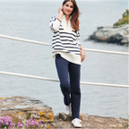 Women's Sport Knit High Rise Elastic Waist Pull On Pants