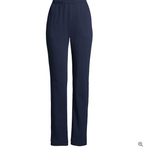 Women's Sport Knit High Rise Elastic Waist Pull On Pants