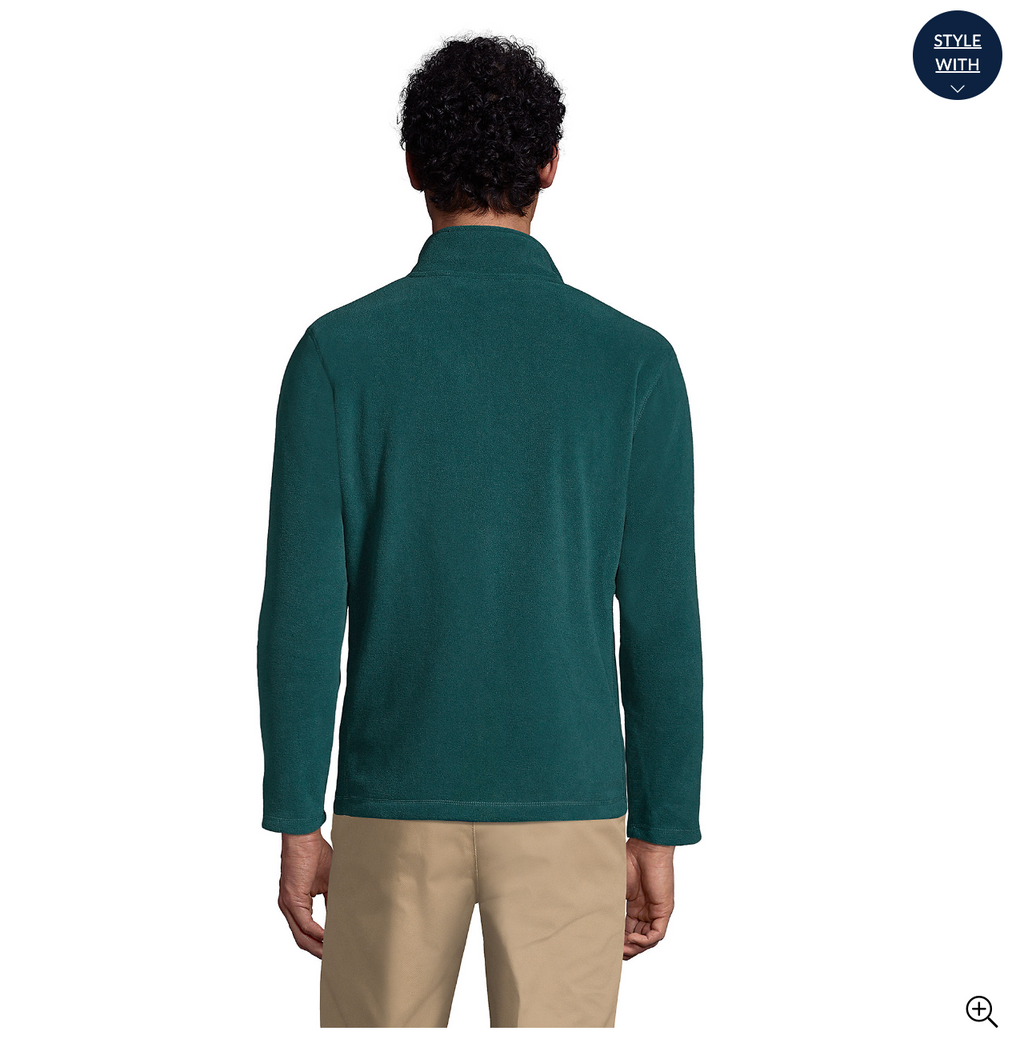 Men's Full-Zip Mid-Weight Fleece Jacket