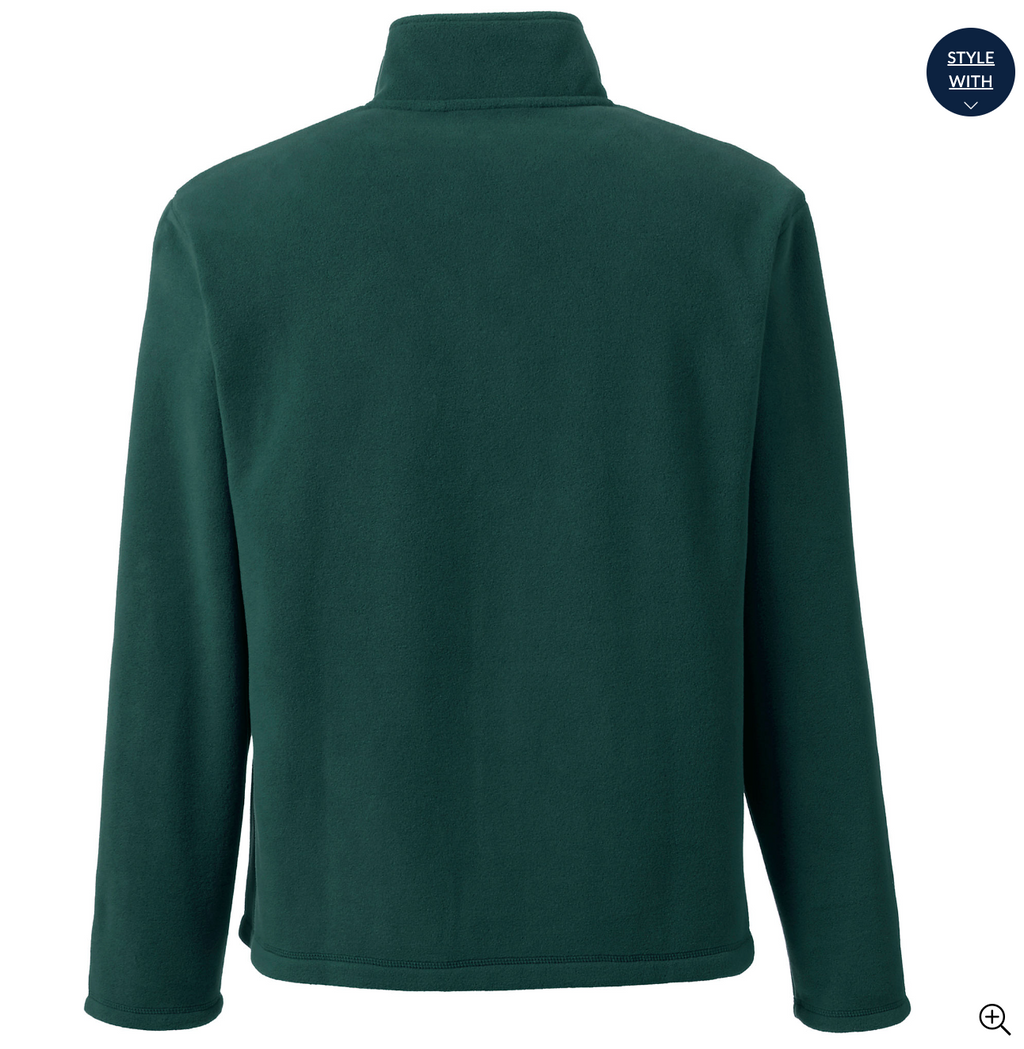 Men's Full-Zip Mid-Weight Fleece Jacket