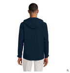 Men's Waterproof Hooded Packable Rain Jacket