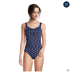 Women's SlenderSuit Carmela Tummy Control Chlorine Resistant Scoop Neck One Piece Swimsuit