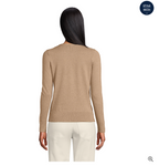 Women's Fine Gauge Cotton Cardigan Sweater