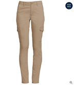 Women's Mid Rise Slim Cargo Knockabout Chino Pants