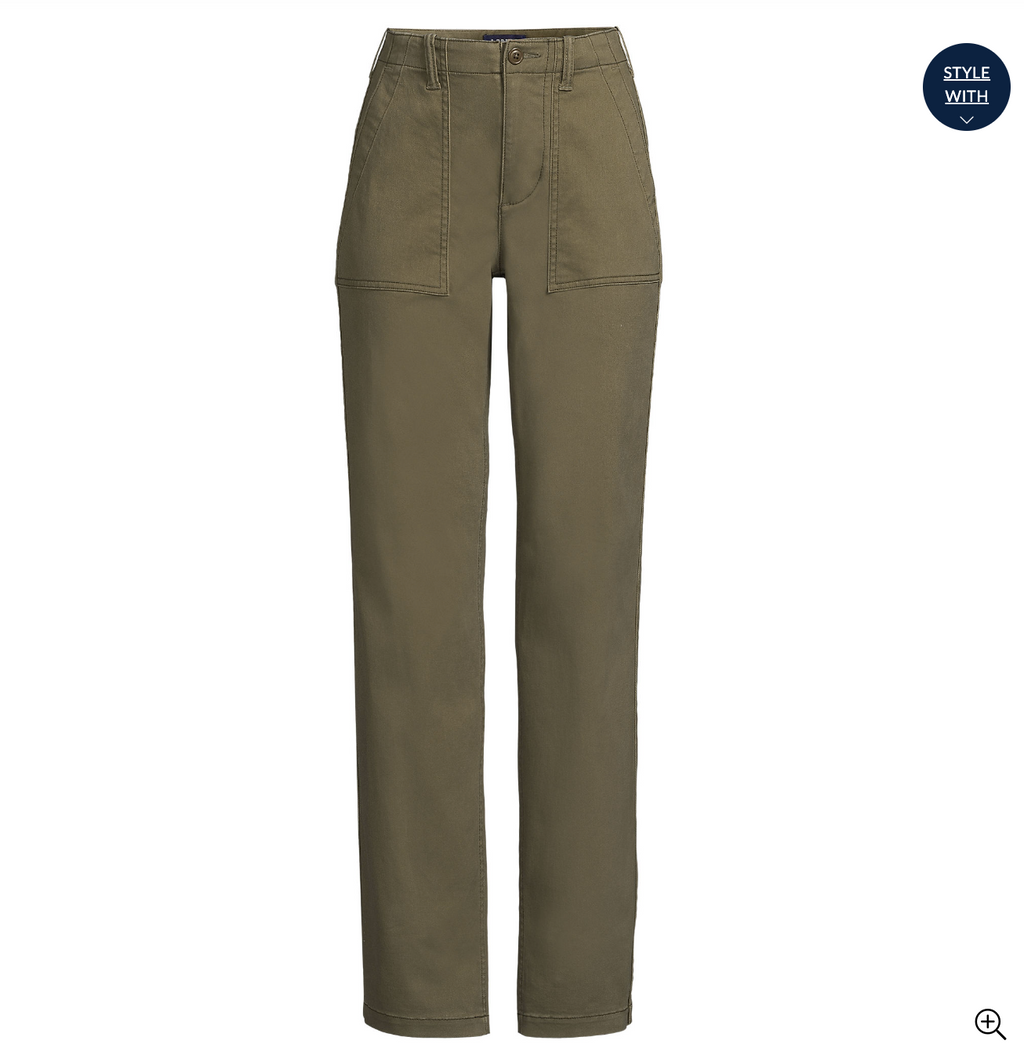 Women's High Rise Knockabout Chino Utility Pants