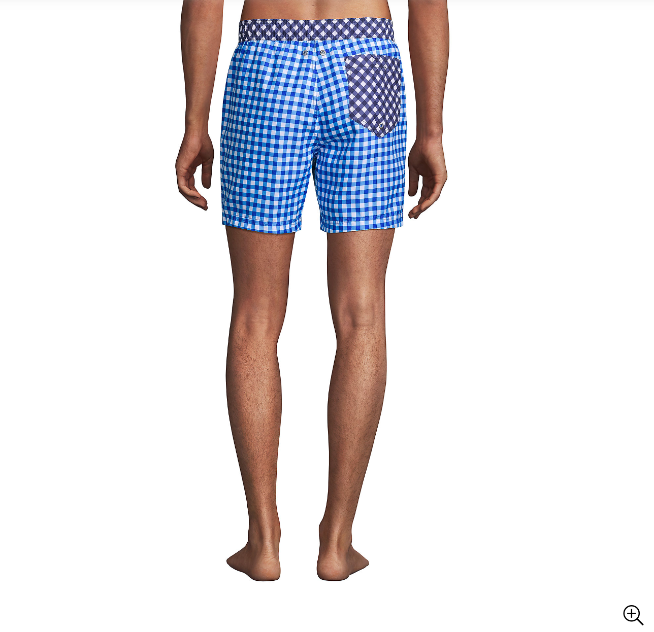 Draper James X Lands' End Men's 6" Print Volley Swim Trunks