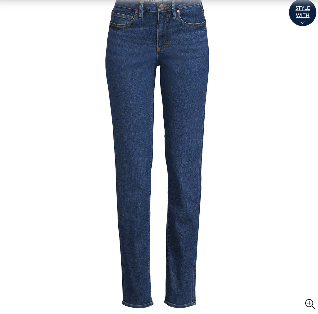Women's Recover Mid Rise Boyfriend Blue Jeans