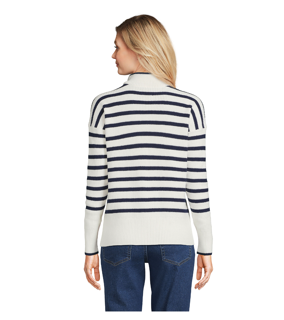 Women's Drifter Cotton Quarter Zip Pullover Sweater