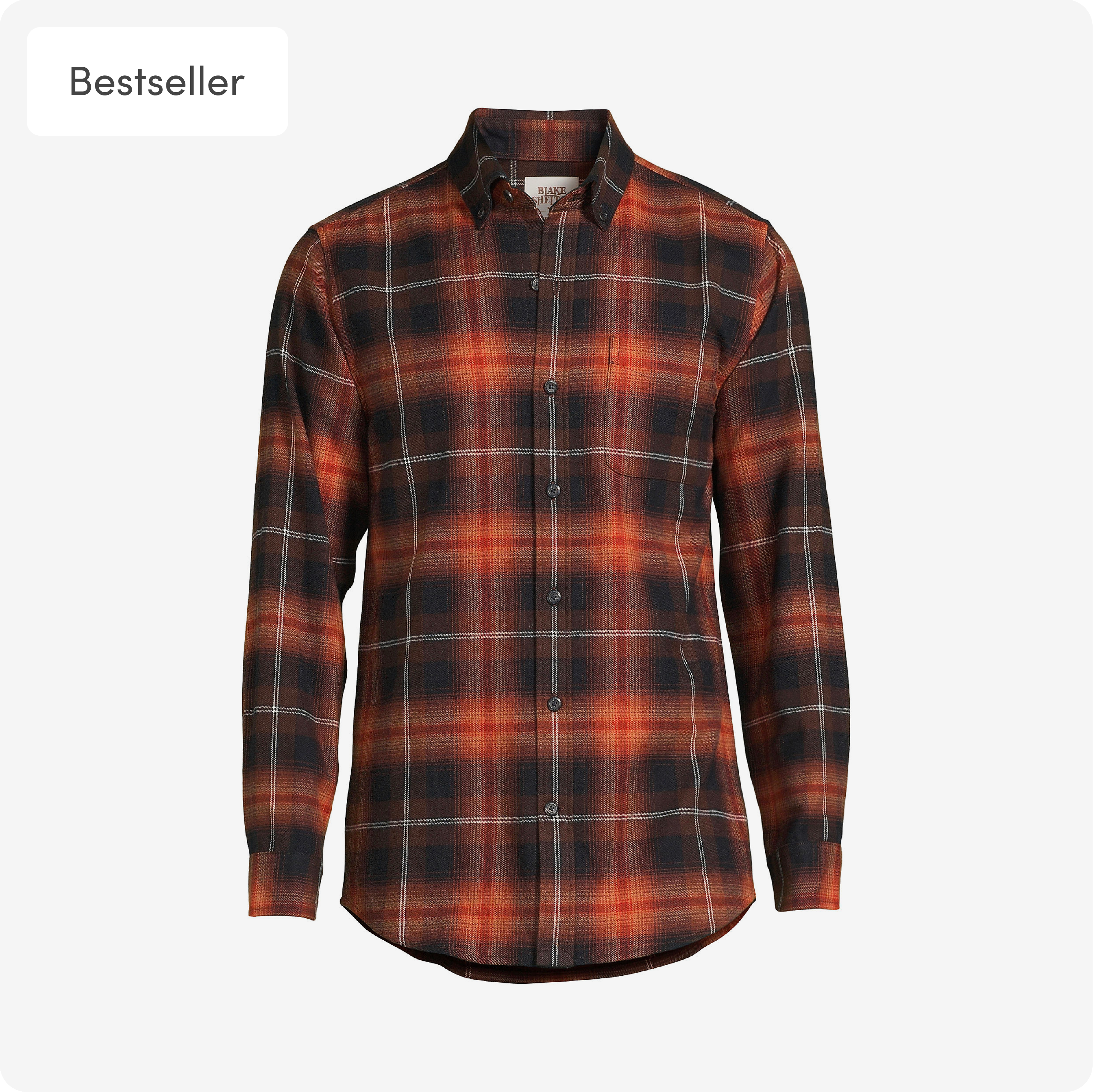 Men's Traditional Fit Flannel Shirt