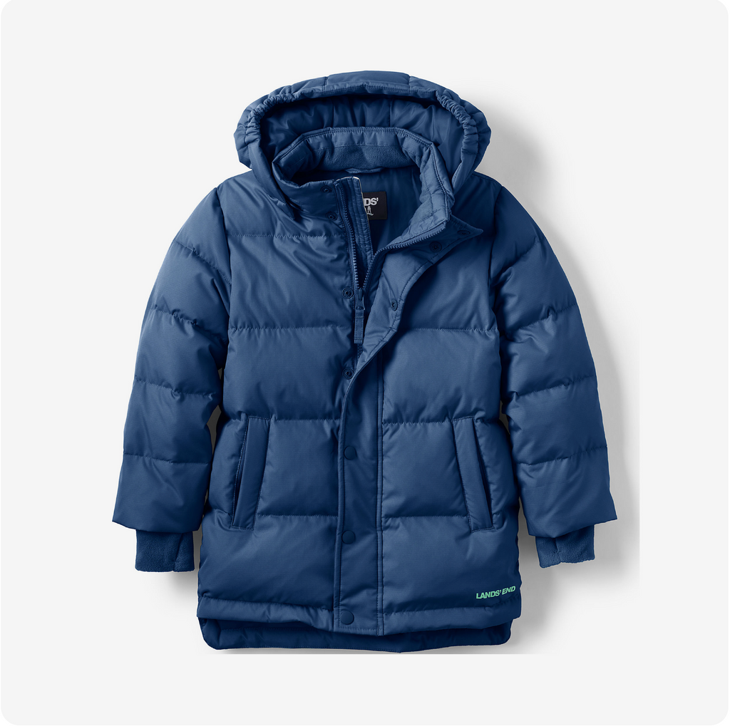 Kids Wide Channel Down Puffer Parka