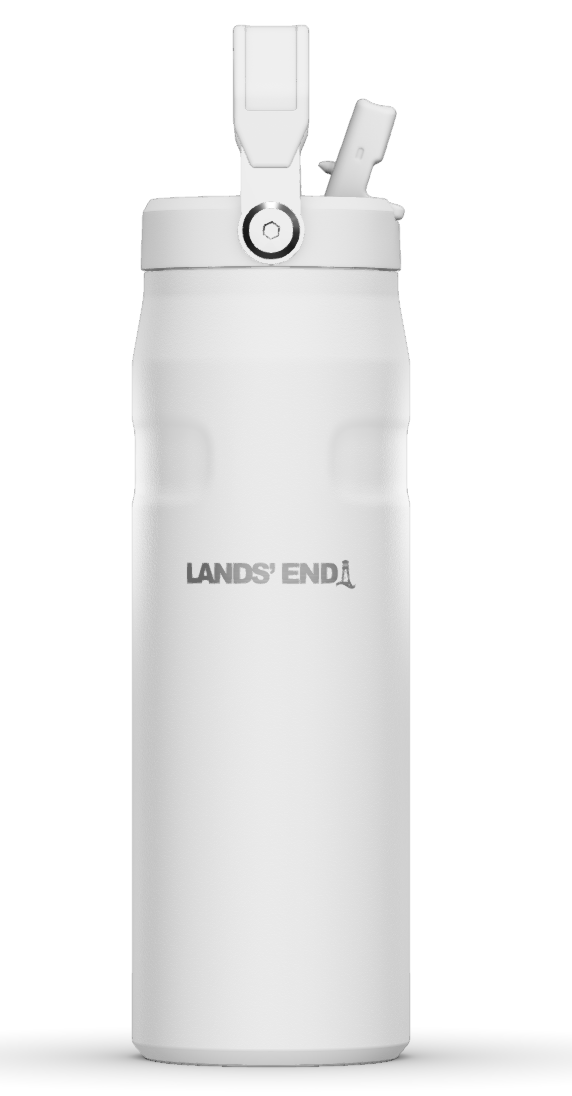 The IceFlow™ Bottle with Flip Straw Lid