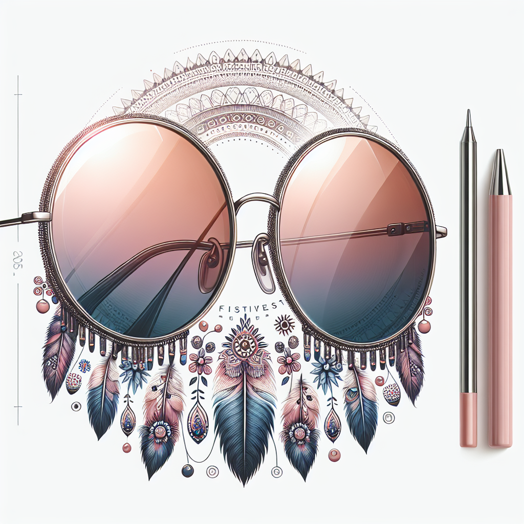 Stylish Round Frame Sunglasses