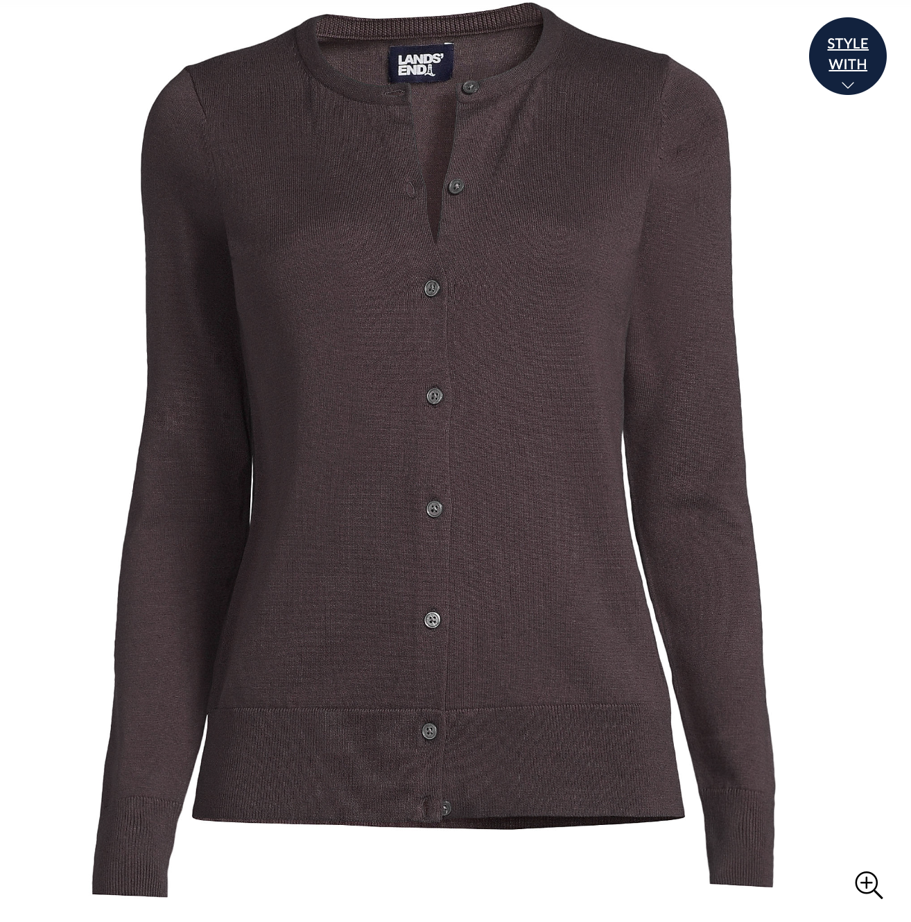 Women's Fine Gauge Cotton Cardigan Sweater