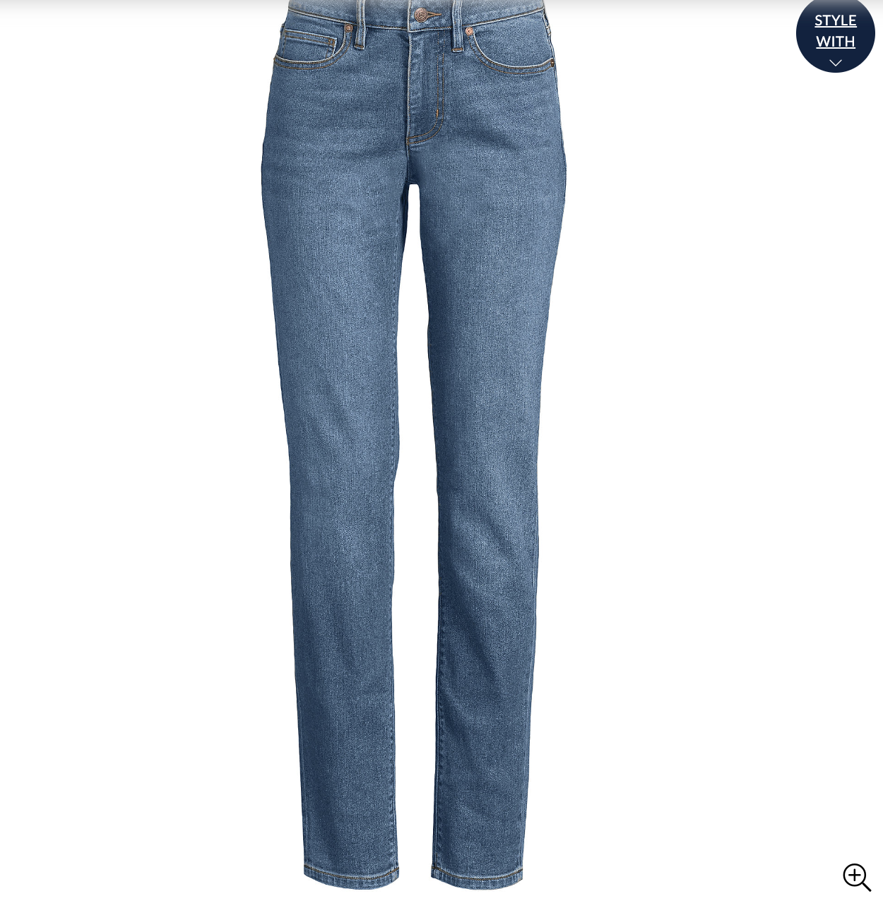 Women's Recover Mid Rise Boyfriend Blue Jeans